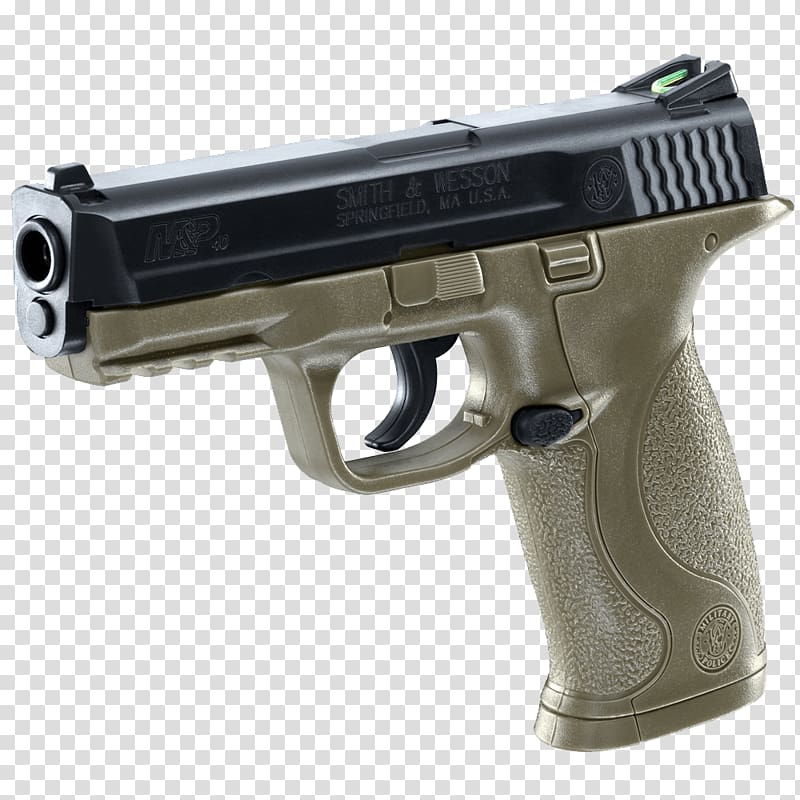 Air gun Smith & Wesson M&P Firearm BB gun, ammunition transparent background PNG clipart