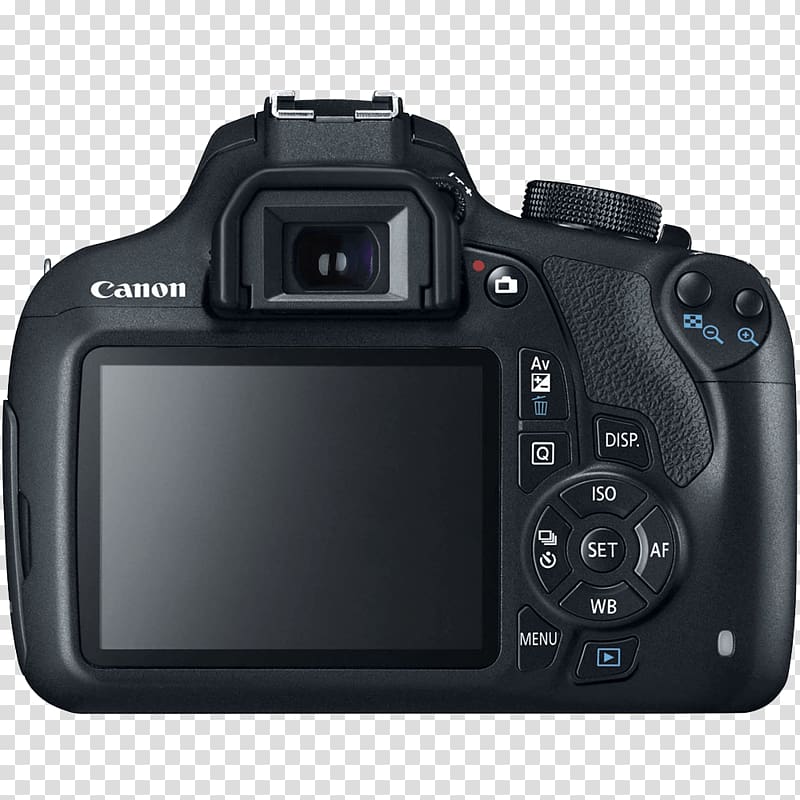 Canon EOS 1200D Canon EOS 1300D Canon EF-S 18–55mm lens Canon EOS 1100D Canon EF-S lens mount, Camera transparent background PNG clipart