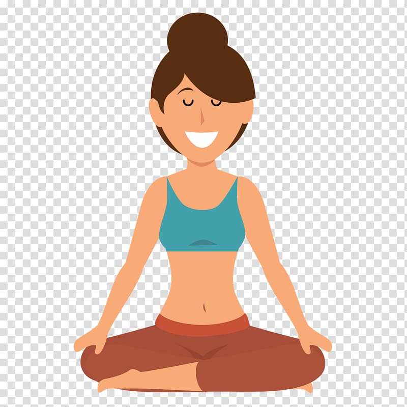 Yoga Child Woman, practice yoga transparent background PNG clipart