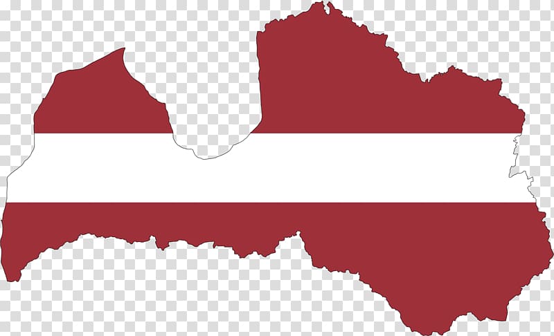 Flag of Latvia Map, flag map transparent background PNG clipart