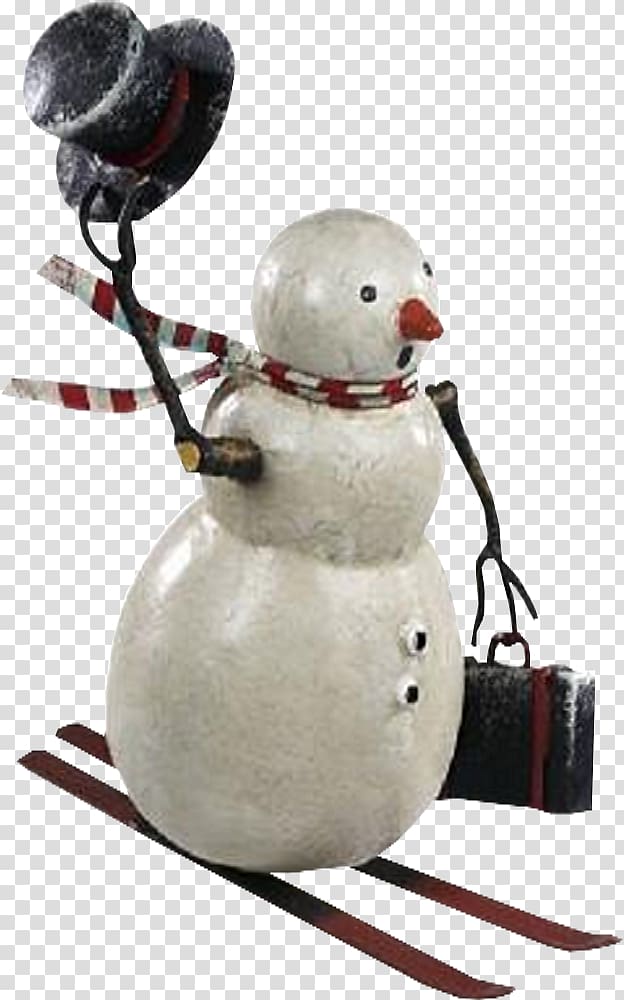 Figurine The Snowman, christmas material transparent background PNG clipart