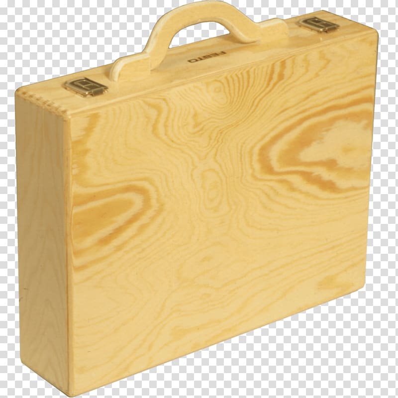 Plywood Suitcase Rectangle Boxing Product, transparent background PNG clipart