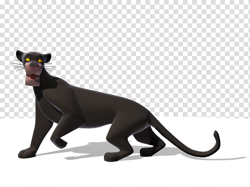 black panther illustration, The Jungle Book Groove Party Bagheera Black panther, the jungle book transparent background PNG clipart