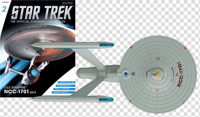 Starship Enterprise Star Trek USS Enterprise (NCC-1701) Borg, science fiction transparent background PNG clipart