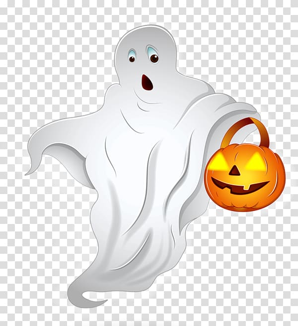 Halloween Ghost Jack-o\'-lantern , creative halloween transparent background PNG clipart