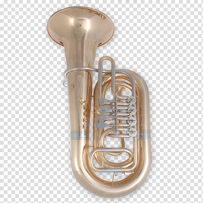 Saxhorn Mellophone Euphonium Tuba Tenor horn, tuba transparent background PNG clipart