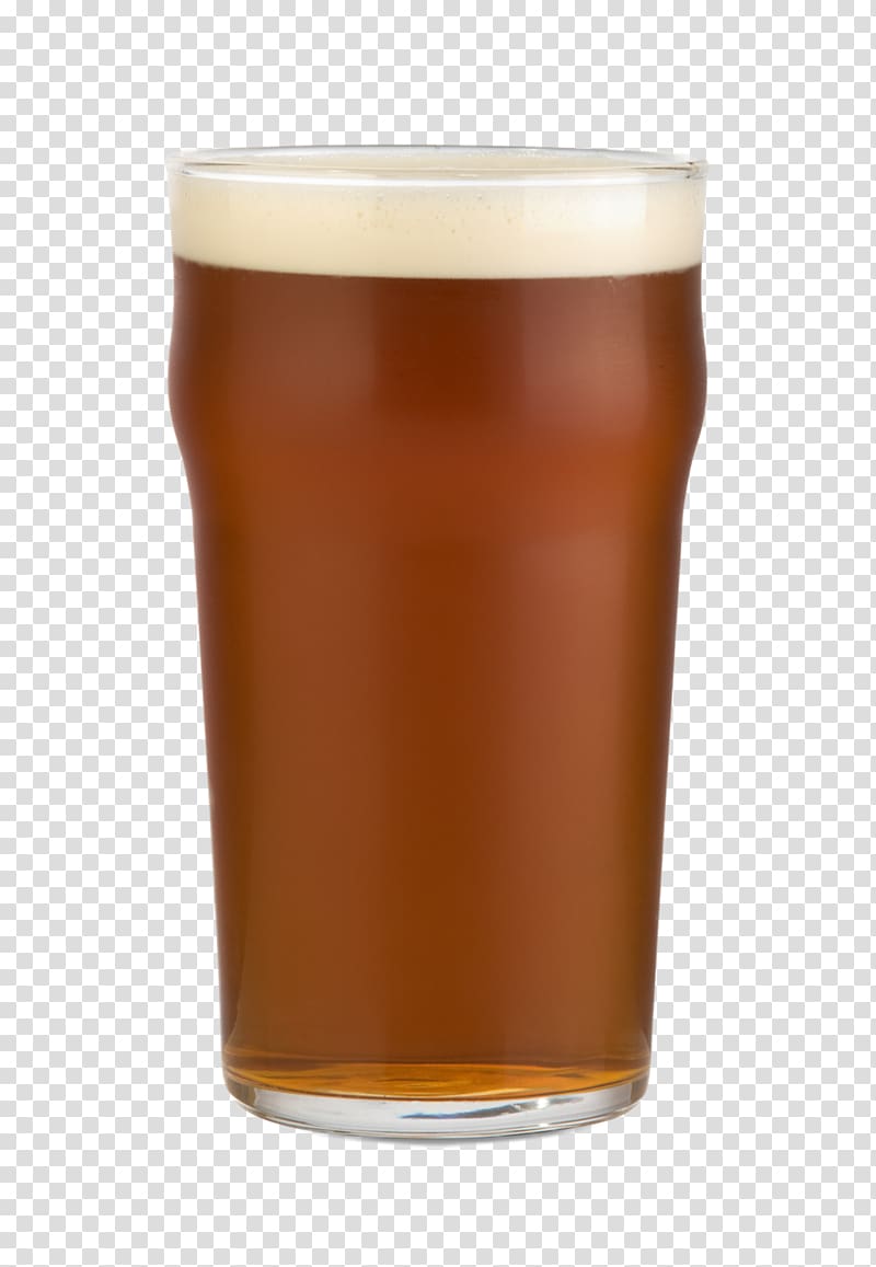 Pale ale Beer Glasses Pint glass, Dark Beer transparent background PNG clipart