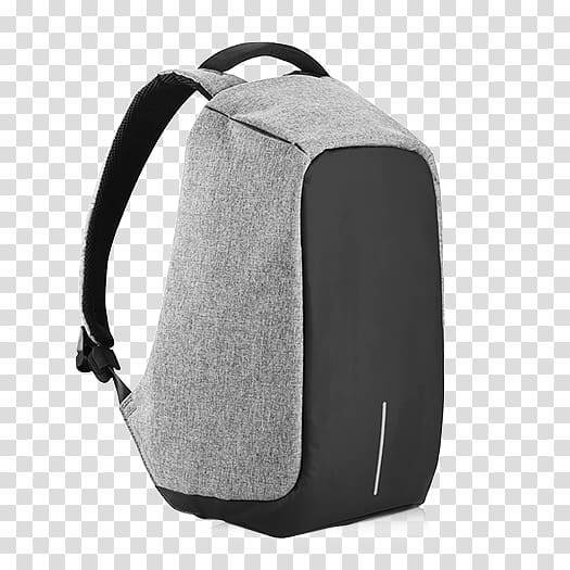 Backpack Anti-theft system XD Design Bobby AC adapter, backpack transparent background PNG clipart