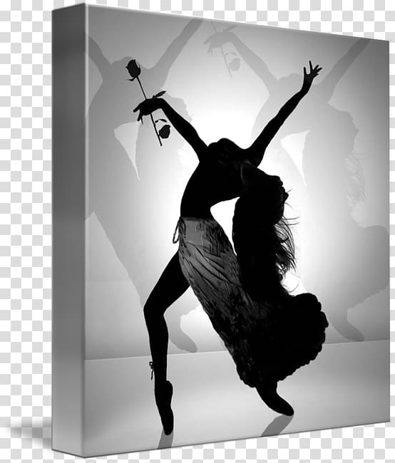 Modern dance Gallery wrap Choreography Canvas, RETRO Dancing transparent background PNG clipart