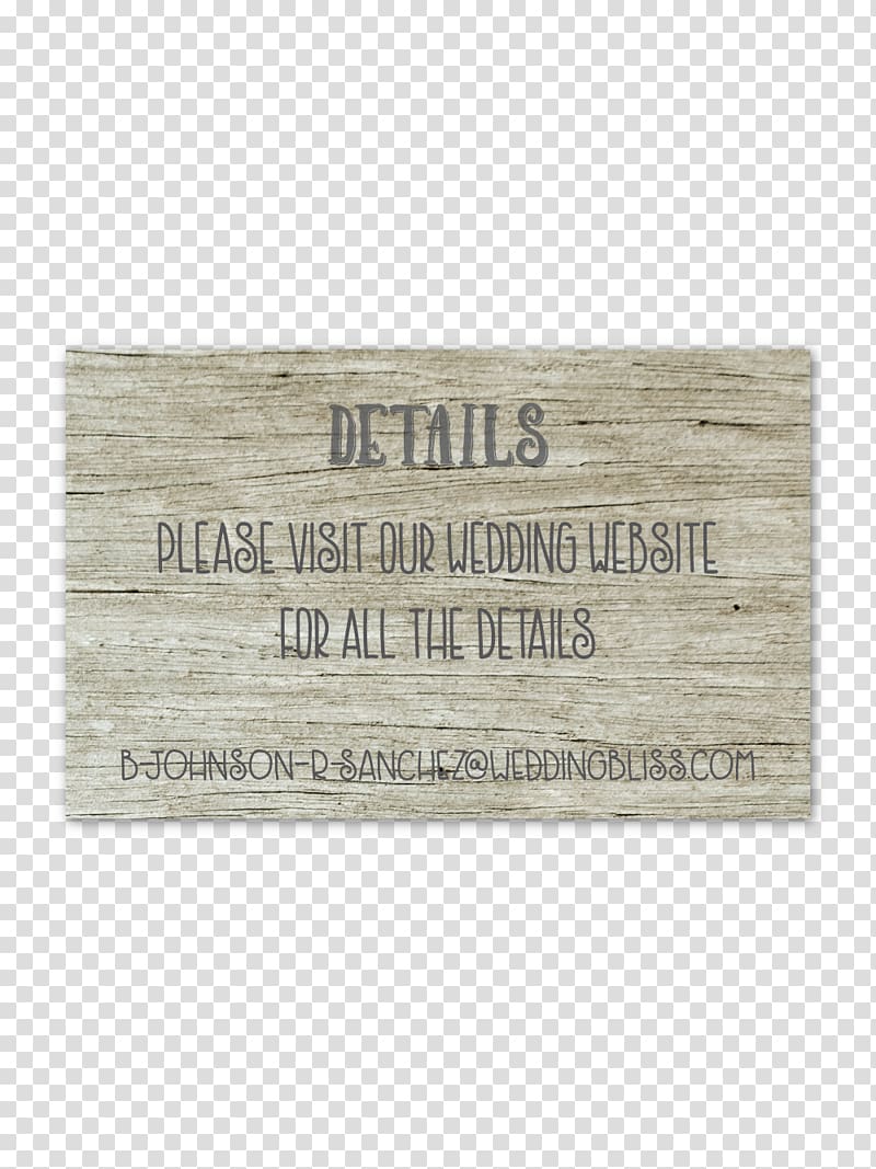 Wedding invitation Paper Wood Place Cards RSVP, wood transparent background PNG clipart