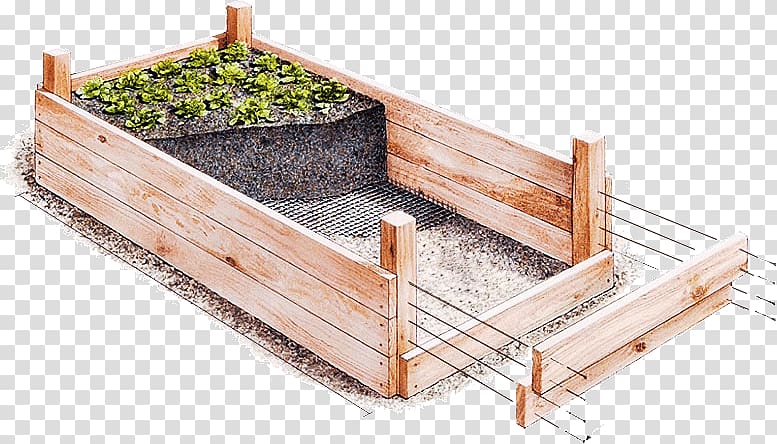 Raised-bed gardening Garden design Flower garden Building, vegetable box transparent background PNG clipart