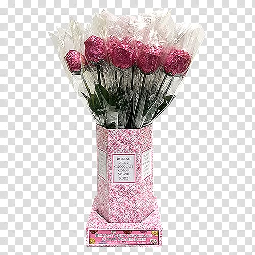 Belgian chocolate Belgian cuisine Rose Pink Flower bouquet, milk splash transparent background PNG clipart