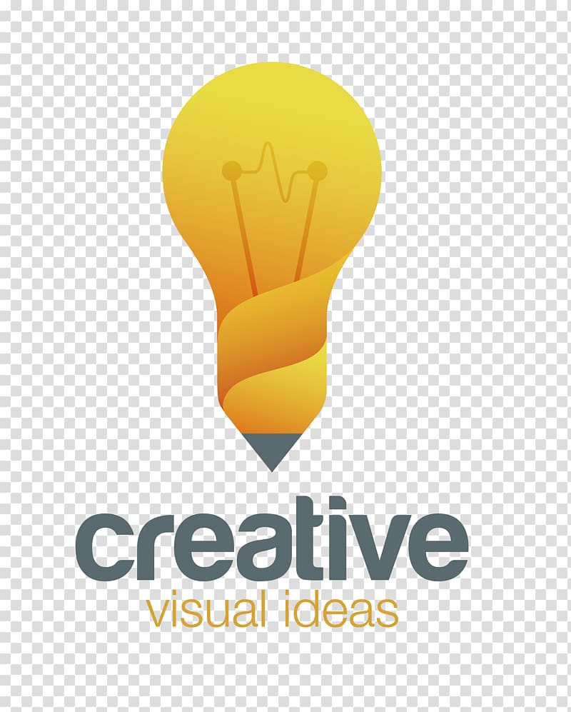 Logo Creativity Idea, cartoon light bulb material transparent background PNG clipart