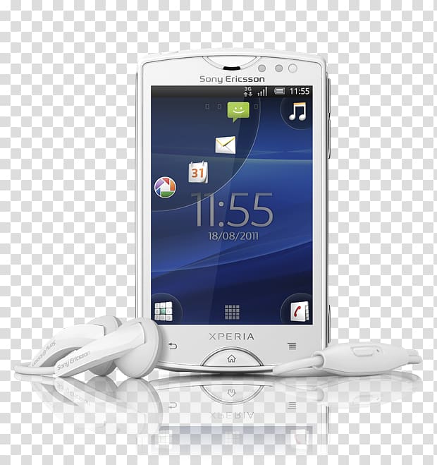 Smartphone Feature phone Sony Ericsson Xperia mini Sony Ericsson Xperia X10 Mini Xperia Play, smartphone transparent background PNG clipart