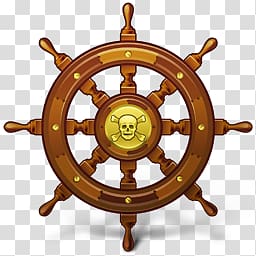 pirate ship steering wheel transparent background PNG clipart