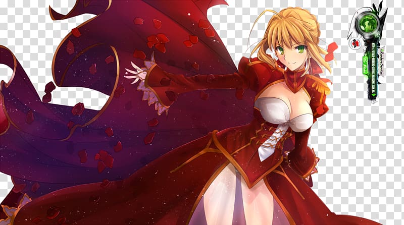 Fate/Extra Fate/stay night Saber Fate/Grand Order Fate/Zero, Anime transparent background PNG clipart