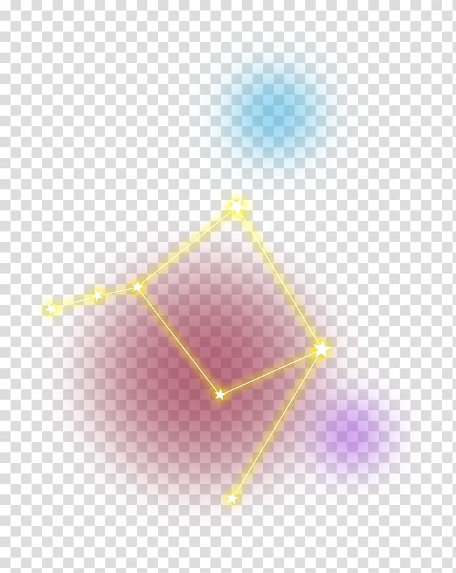 Light Triangle , Cool Star Constellation transparent background PNG clipart
