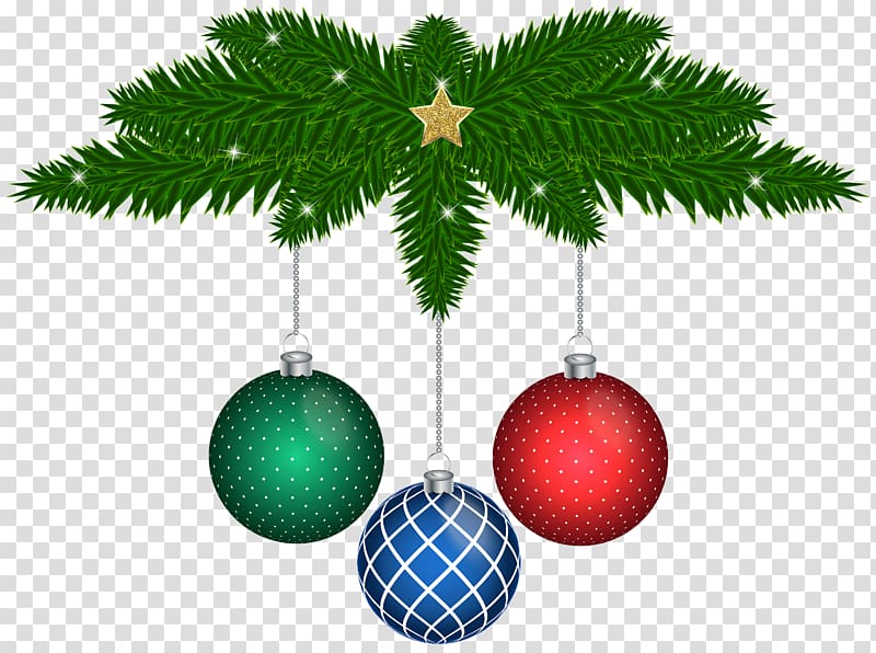 Christmas tree Christmas ornament Christmas decoration, Christmas Balls Decor transparent background PNG clipart