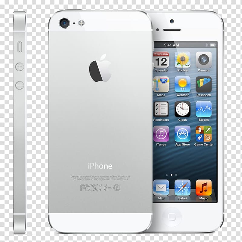 iPhone 5s iPhone 4 Apple, silver white transparent background PNG clipart