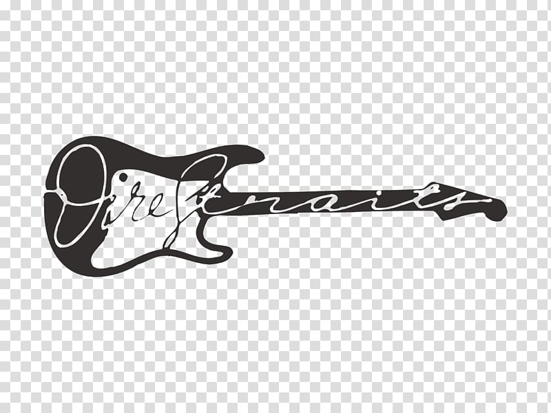 Dire Straits Logo Guitar graphics Rock, guitar transparent background PNG clipart
