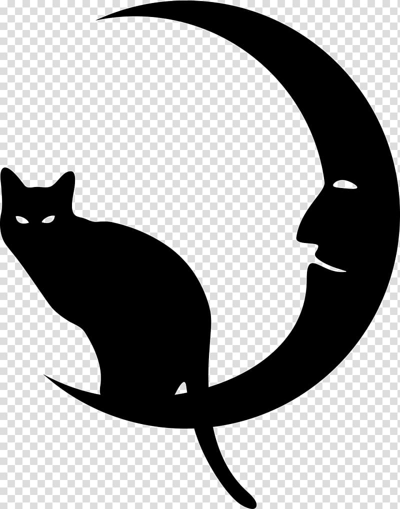 The Black Cat Siamese cat Dog Symbol, religious totem transparent background PNG clipart