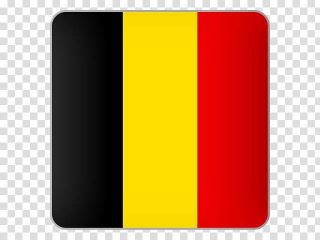 Yellow Rectangle, Belgium Flag Free Icon transparent background PNG clipart