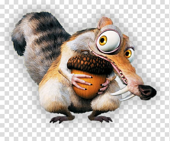 Scrat Sid Ice Age Desktop , ice age squirrel transparent background PNG clipart