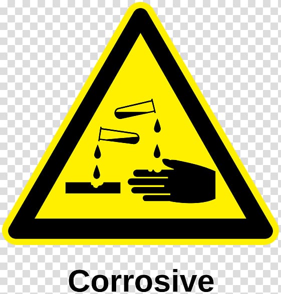 Corrosive substance Hazard symbol Acid Corrosion, label transparent background PNG clipart