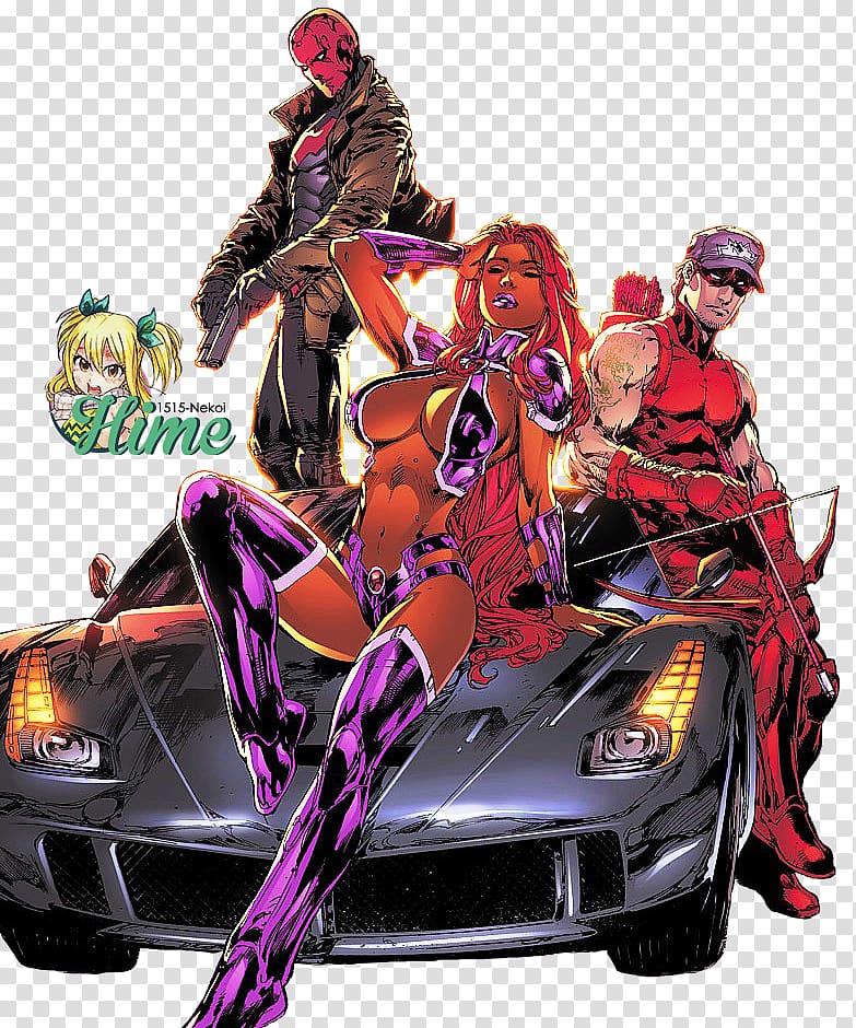Red Hood and the Outlaws, Vol. 2 Starfire Jason Todd Red Hood/Arsenal Vol. 1: Open for Business, red x jason todd transparent background PNG clipart