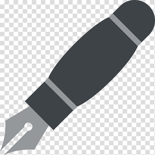 Emoji Fountain pen Mastodon Ballpoint pen Writing, fountain pen transparent background PNG clipart
