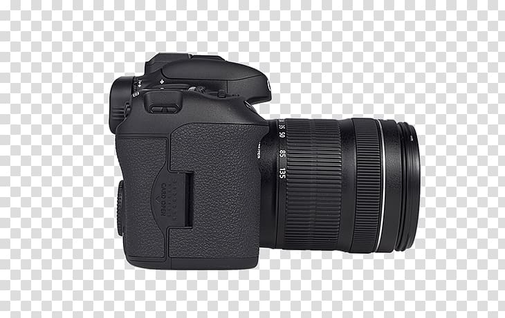 Canon EOS 750D Canon EOS 7D Mark II Canon EOS 70D Canon EF-S 18–135mm lens, broadcast transparent background PNG clipart