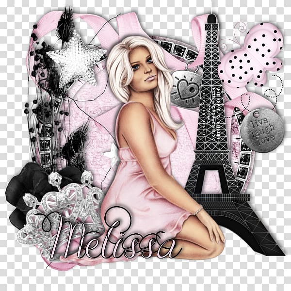 Pin-up girl Pink M, others transparent background PNG clipart