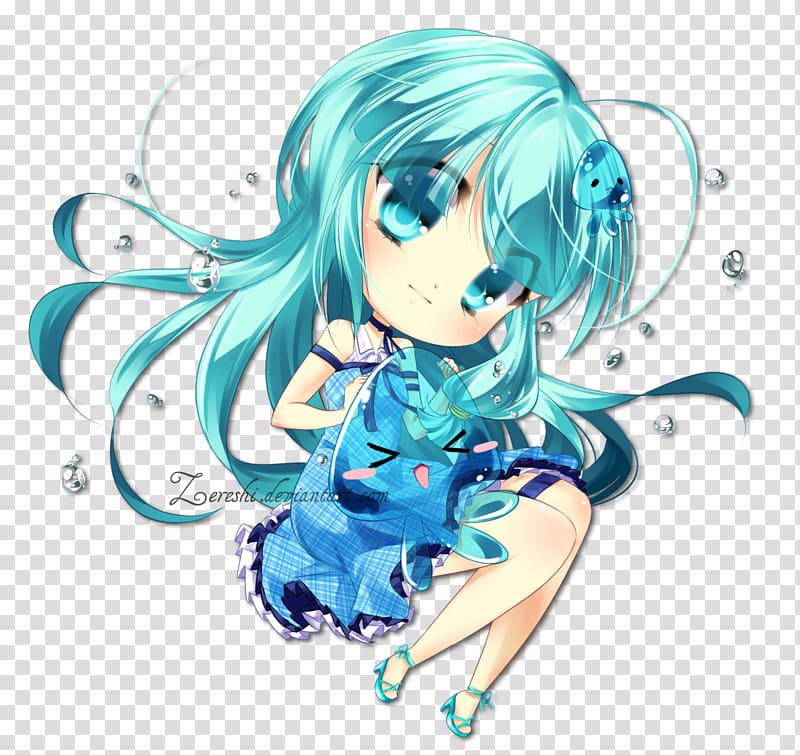 Anime Chibi Drawing Art, Anime transparent background PNG clipart