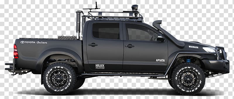 Toyota Hilux Pickup truck Toyota Tundra Car, off road vehicle transparent background PNG clipart