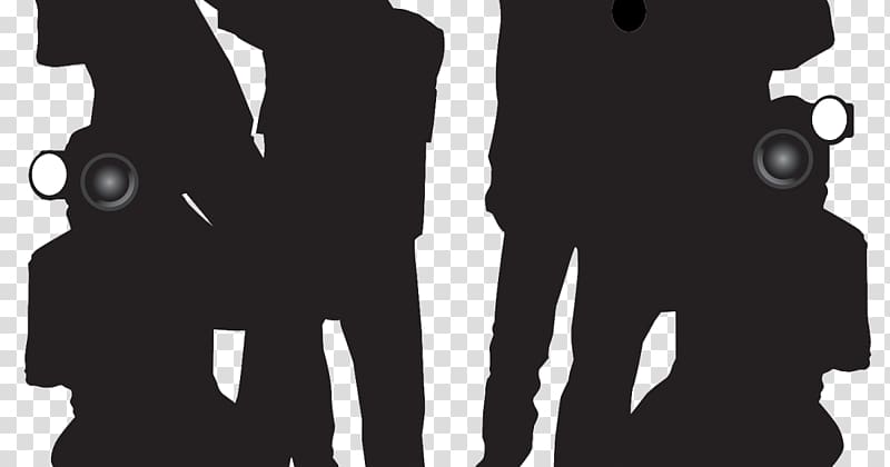 Paparazzi Silhouette Theatrical property , Silhouette transparent background PNG clipart