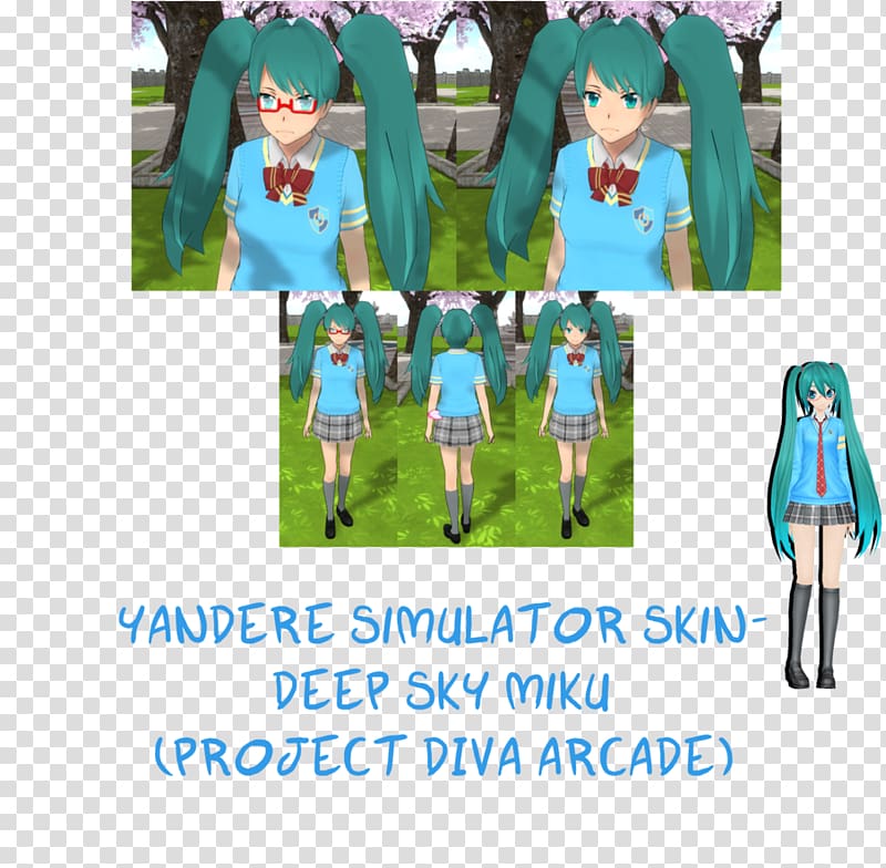Yandere Simulator Art Game Character, others transparent background PNG clipart