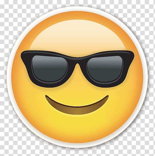 cool emoji, Emoji Sticker Smiley , emojis transparent background PNG clipart