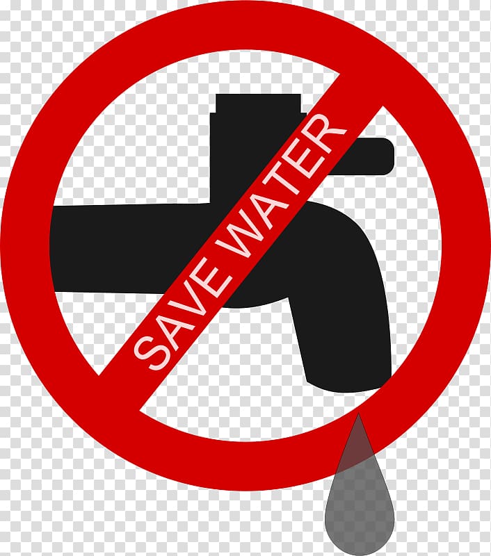 Water efficiency Water conservation , Save Tag transparent background PNG clipart