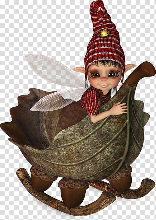 Lutin Gnome Fairy Farfadet Elf, Gnome transparent background PNG clipart