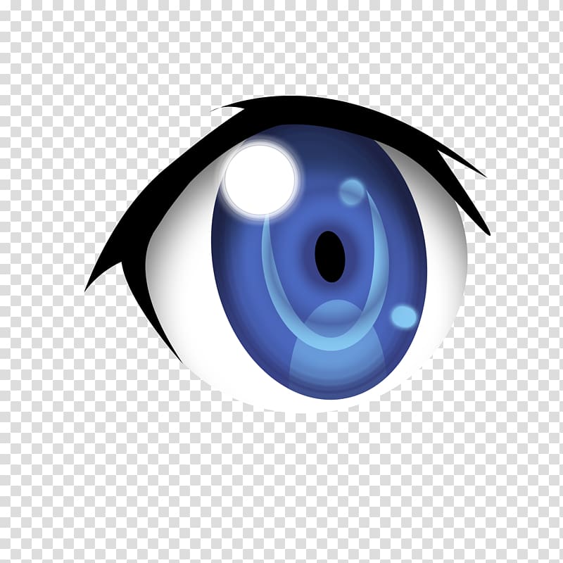 Human eye Anime Drawing , eyes transparent background PNG ...