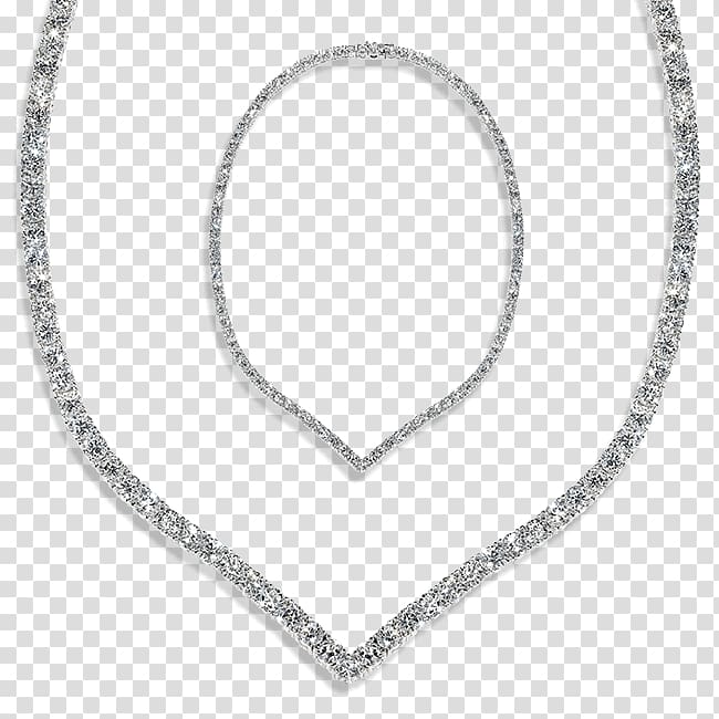 Necklace Carat Diamond cut Jewellery, long diamond shape earrings transparent background PNG clipart