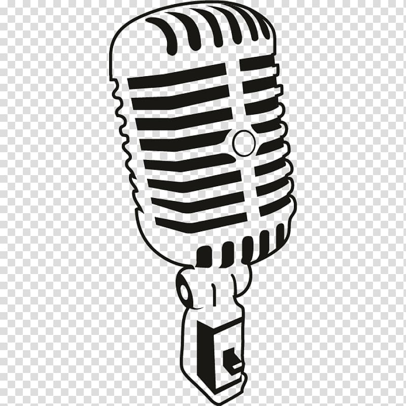 black and gray microphone illustration, Microphone Drawing , microphones transparent background PNG clipart