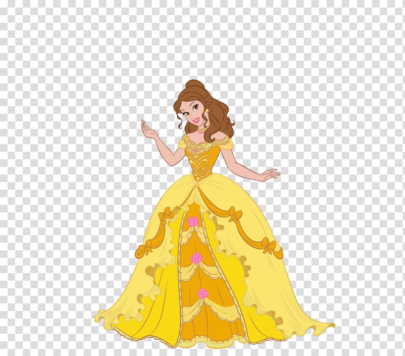 Belle Christmas ornament Disney Princess Elsa, Disney Princess transparent background PNG clipart