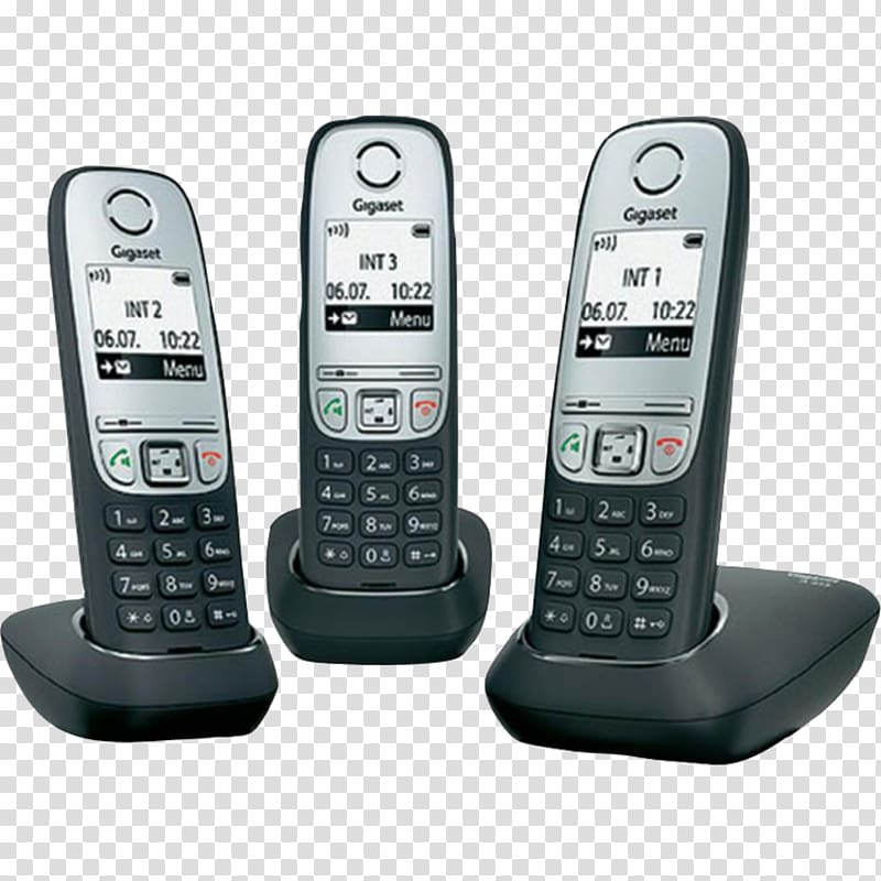 Cordless telephone Gigaset Communications Digital Enhanced Cordless Telecommunications Gigaset A415, Plaatmetaal transparent background PNG clipart