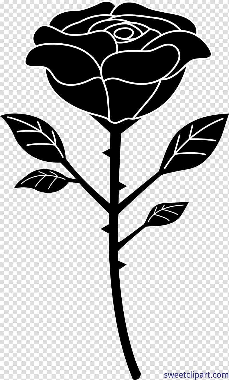 Corner Of Rose - Supperb Temporary Tattoos - Tribal Black Roses Transparent  PNG - 374x538 - Free Download on NicePNG