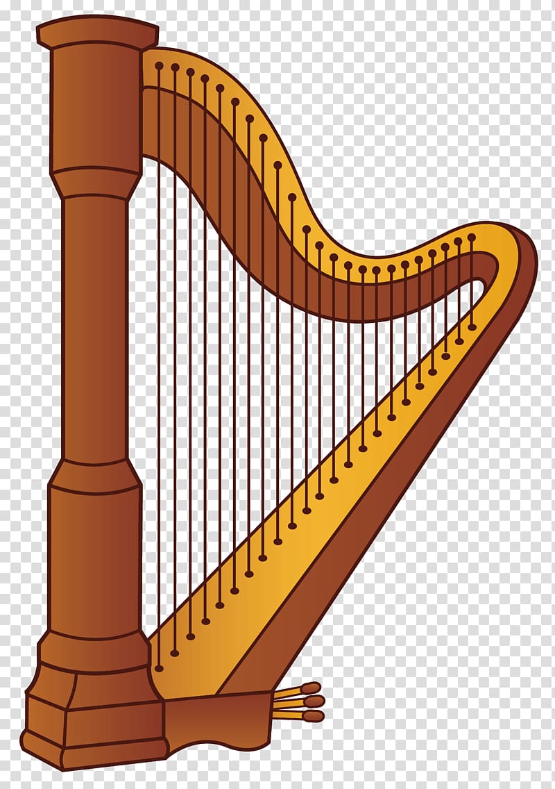 Musical Instruments Harp String Instruments , harp transparent background PNG clipart