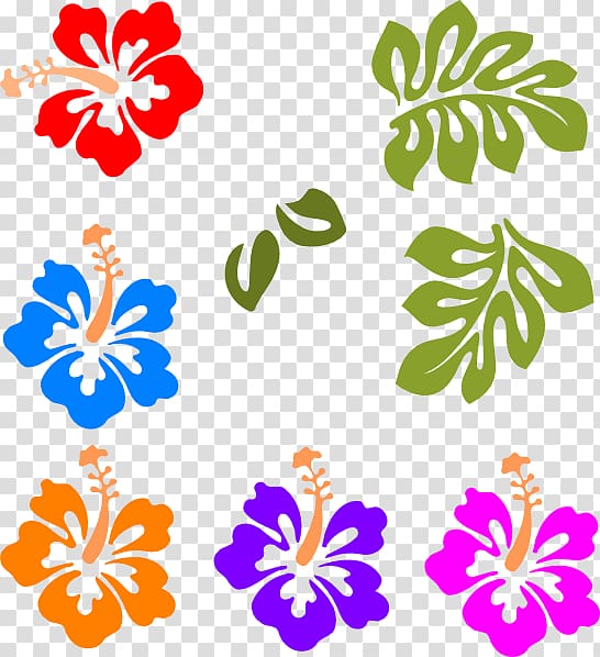 Party Paper Birthday cake Flower, Hawaiian Graphics transparent background PNG clipart