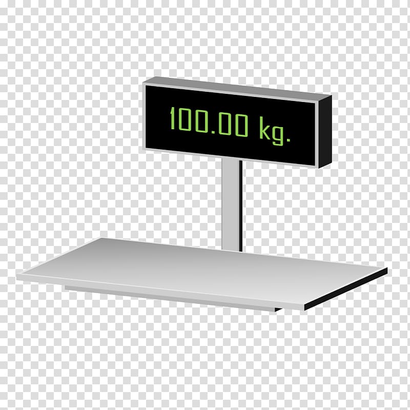 Open Measuring Scales Thai cuisine, digital Scale transparent background PNG clipart