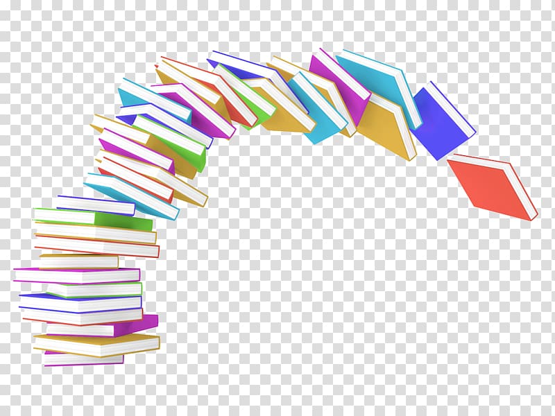 Book , A stack of books transparent background PNG clipart