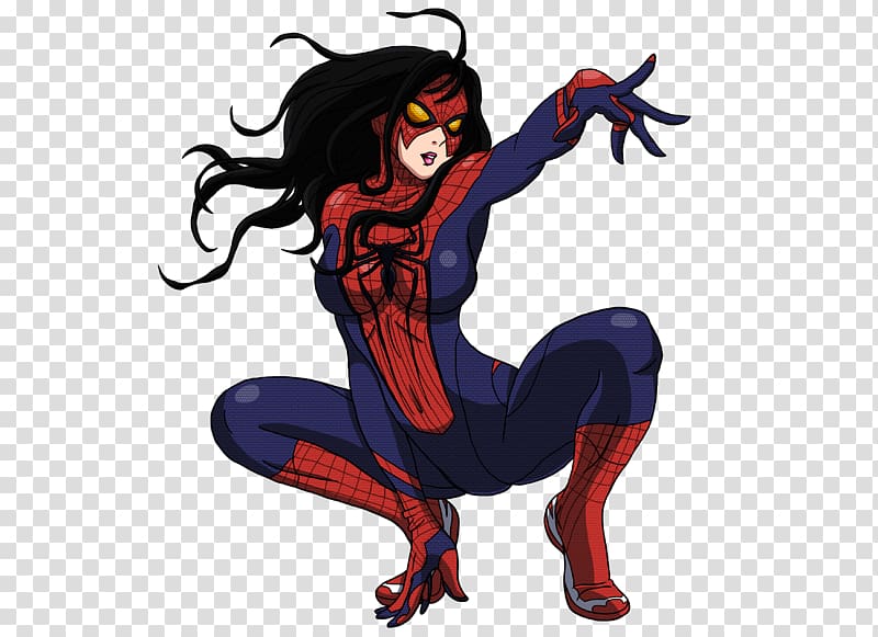 Spider-Woman (Jessica Drew) Spider-Man Venom Female, spider woman transparent background PNG clipart
